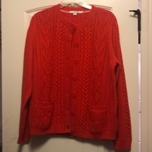 Orange Boden sweater